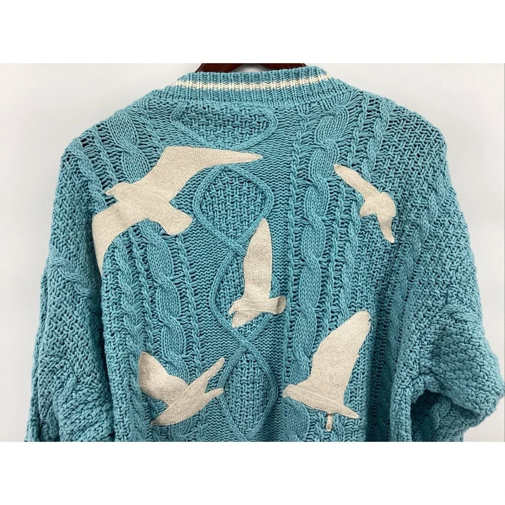 Taylor Swift 1989 Cardigan Taylor's Version Limited Edition MD/LG - Light Blue - Picture 8 of 11